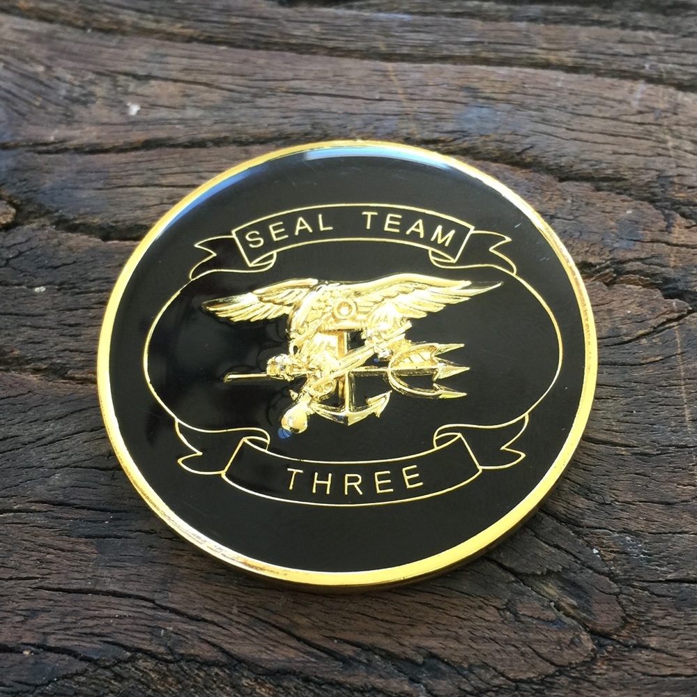 Seal Team 3 Challenge Coin.